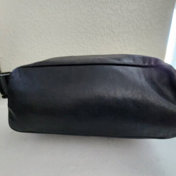 Euc Coach Madison Black Leather Y2k Shoulder Bag Tote - Picture 9 of 14